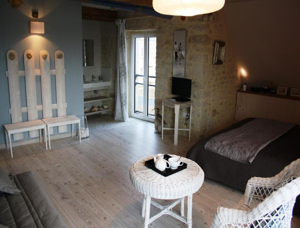 B&B Les Oiseaux De Passage Isigny-sur-Mer Szoba fotó