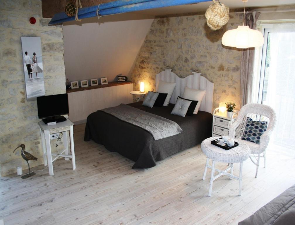 B&B Les Oiseaux De Passage Isigny-sur-Mer Szoba fotó
