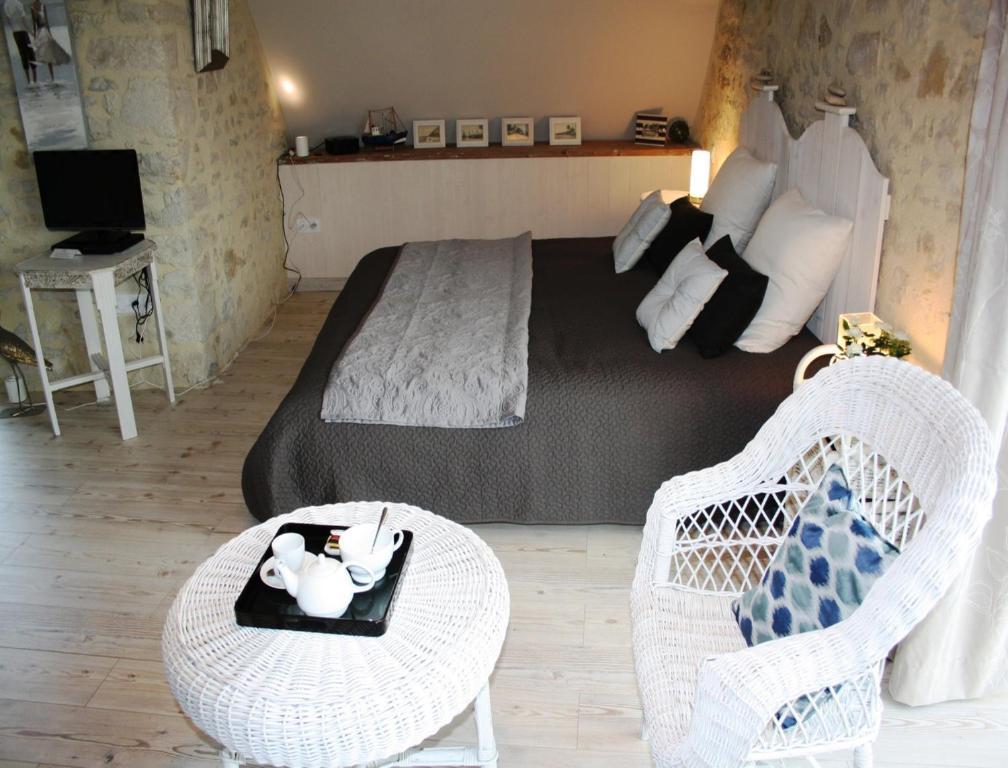 B&B Les Oiseaux De Passage Isigny-sur-Mer Szoba fotó